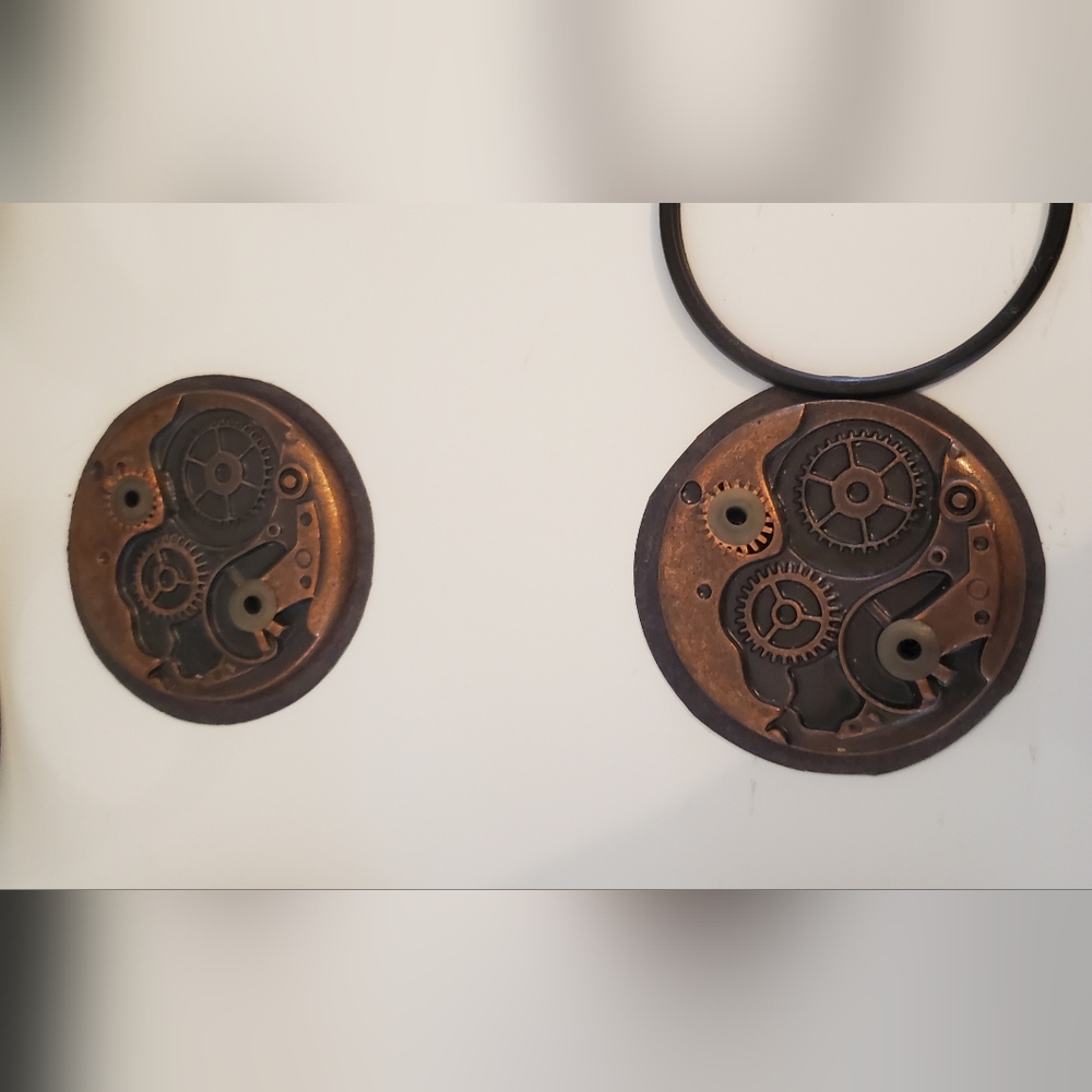 Steampunk Rust Color Goggles - Picture 8 of 9